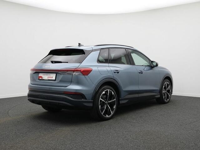 Audi Q4 e-tron 40 Launch edition Advanced Plus 77 kWh 204pk | Panoramadak | Trekhaak | Lederen bekleding | Apple Carplay/Android Auto | Cruise control adaptief | Warmtepomp |