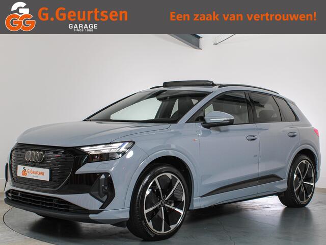 Audi Q4 e-tron 50 quattro Launch edition S Competition 77 kWh Sonos, Panoramadak, Head Up, Nappa Lederen bekleding, Apple Carplay