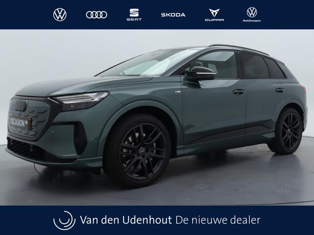 Audi Q4 e-tron S Edition Quattro performance 82 kWh 340Pk / HUD / Sonos / Panodak