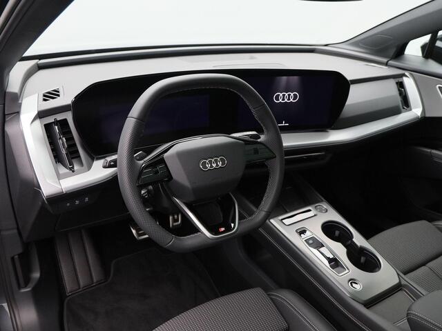 Audi Q4 e-tron S edition 45 | 82 kWh | 286 PK | 21 inch velgen | Privacyglas | Trekhaak | Panoramadak | Zwart optiek |