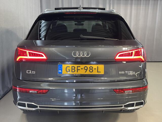 Audi Q5 55 TFSI e quattro Competition 20"/Panoramadak/360 Camera/RS zetels + leder/Stoelverwarming v+a/Dodehoek/Matrix LED/Keyless/Elektrische Klep/Virtual Cockpit/B&O/Adaptieve Cruise