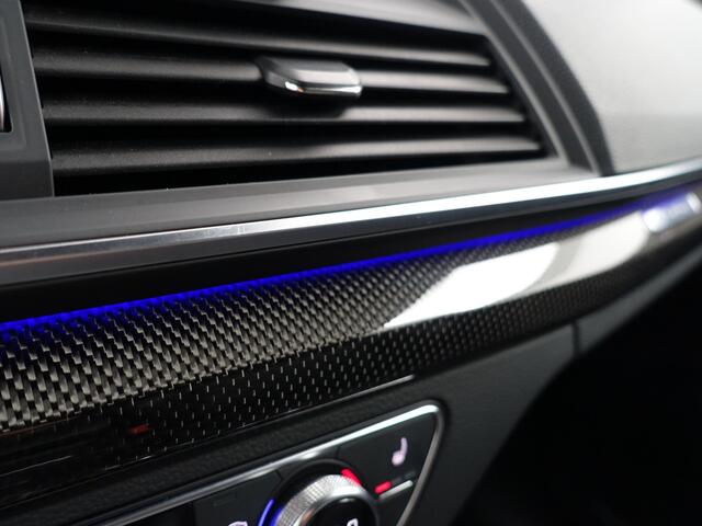 Audi Q5 3.0 TFSI SQ5 Quattro Pro Line Plus Aut- Design Sport Leder, Full Carbon, Head Up, Sfeerverlichting, Stoelmassage, 360 Camera