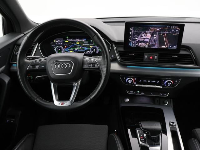 Audi Q5 50 TFSIe 299 PK HYBRID S-EDITION S-LINE NIEUW MODE + 21 INCH / SFEERVERLICHTING / VIRTUAL COCKPIT