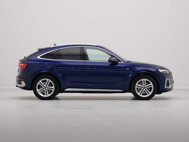 Audi Q5 Sportback 50 TFSI e 265pk S-Tronic S-Line edition Navigatie Luchtvering Camera Stoelverwarming