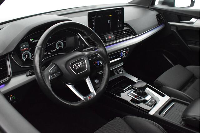 Audi Q5 50 TFSI e 299pk 2x S-Line Trekhaak Camera Stoelverwarming Matrix Led Virtual Cockpit Panoramadak Navigatie