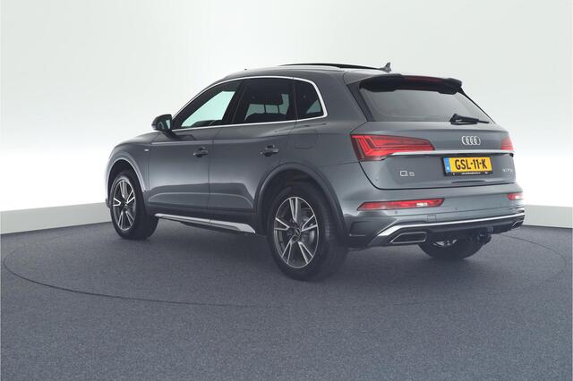 Audi Q5 50 TFSI e 299pk 2x S-Line Trekhaak Camera Stoelverwarming Matrix Led Virtual Cockpit Panoramadak Navigatie