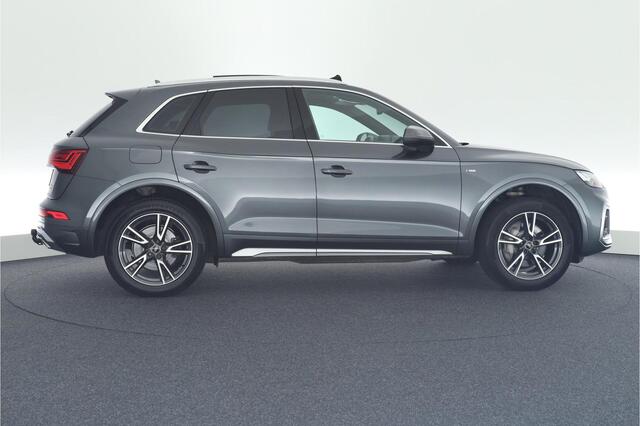 Audi Q5 50 TFSI e 299pk 2x S-Line Trekhaak Camera Stoelverwarming Matrix Led Virtual Cockpit Panoramadak Navigatie