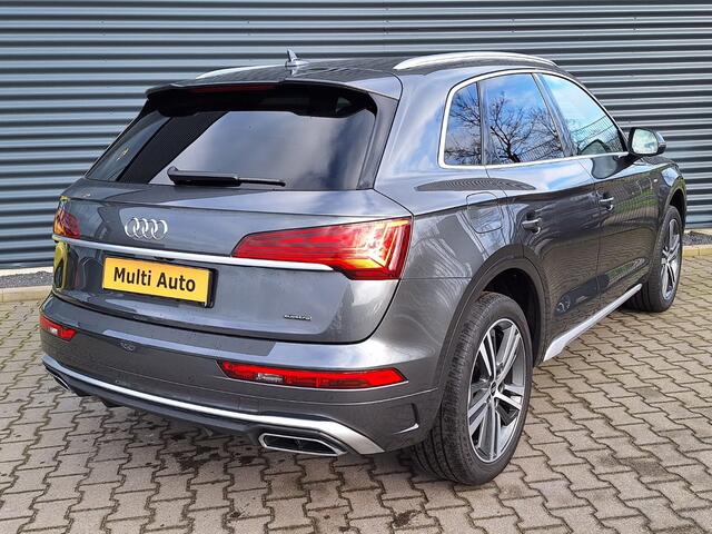 Audi Q5 50 TFSI e quattro S-Line Plug In Hybrid Daytona Grijs PHEV | Carplay | Trekhaak af Fabriek | Adaptive Cruise | Camera | Virtual | Head-up Display | Keyless |