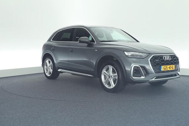 Audi Q5 50 TFSI e 299pk 2x S-Line Trekhaak Camera ACC Stoelverwarming Navigatie