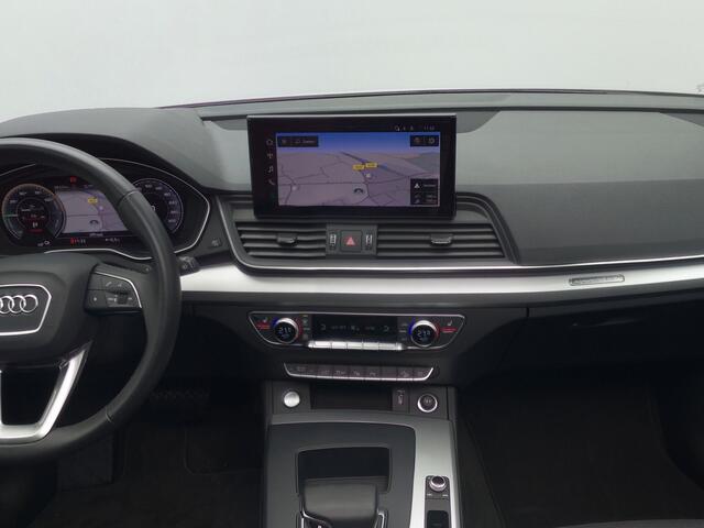 Audi Q5 55 TFSI e Quattro S-Line Plug in Hybrid PHEV | Panodak | Sportstoelen Memory | Adaptive Cruise | Trekhaak af Fabriek | Bang & Olufsen | Sound | Head Up | Apple Carplay | 360 Camera | Navigatie | Virtual | L.M. 19" |