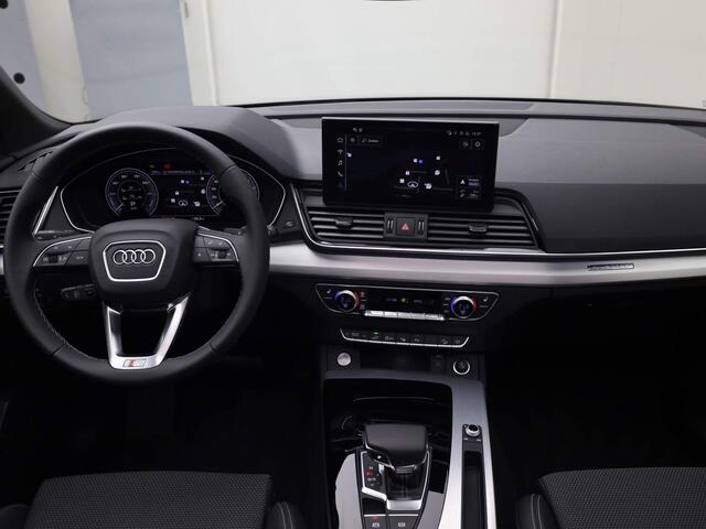 Audi Q5 Sportback 50 TFSIe 220kW/300PK S Line · Panoramadak · Areavieuw · Leder/stof · Garantie tot april 2026