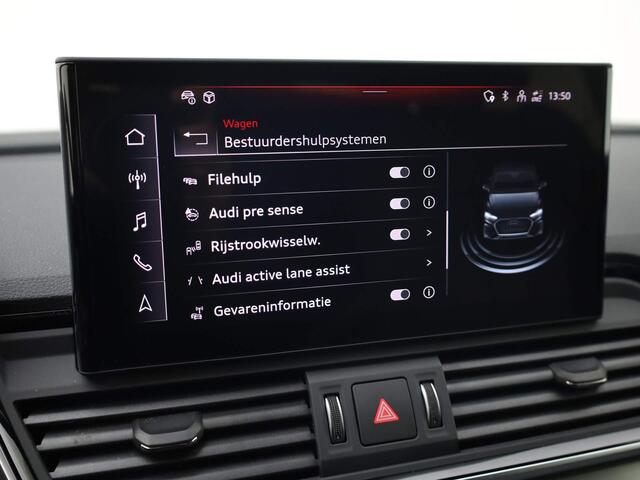 Audi Q5 Sportback 50 TFSIe 220kW/300PK S Line · Panoramadak · Areavieuw · Leder/stof · Garantie tot april 2026