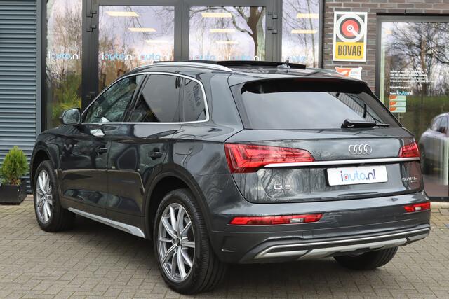 Audi Q5 50 TFSI e Quattro Sport Advanced Pano/Matrix LED/Leder/Camera/MMI+/Virtual Cockpit/Trekhaak wegkl./20"