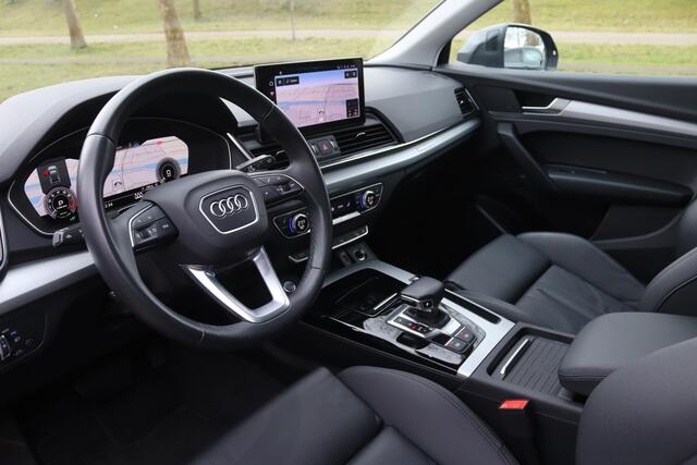 Audi Q5 50 TFSI e Quattro Sport Advanced Pano/Matrix LED/Leder/Camera/MMI+/Virtual Cockpit/Trekhaak wegkl./20"