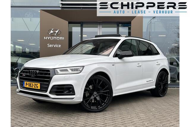 Audi Q5 3.0 TFSI SQ5 quattro Pro Line Plus | Quattro | Carbon | 20'' velgen | 354 PK | Trekhaak | Diamant stiksel bekleding |