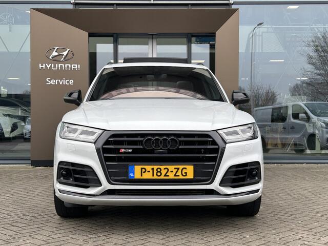 Audi Q5 3.0 TFSI SQ5 quattro Pro Line Plus | Quattro | Carbon | 20'' velgen | 354 PK | Trekhaak | Diamant stiksel bekleding |