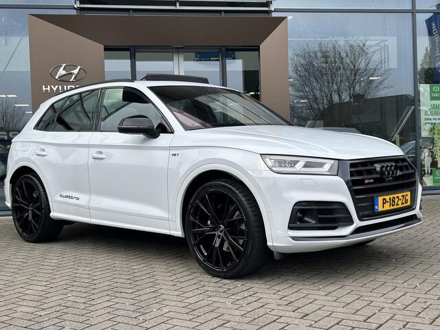 Audi Q5 3.0 TFSI SQ5 quattro Pro Line Plus | Quattro | Carbon | 20'' velgen | 354 PK | Trekhaak | Diamant stiksel bekleding |