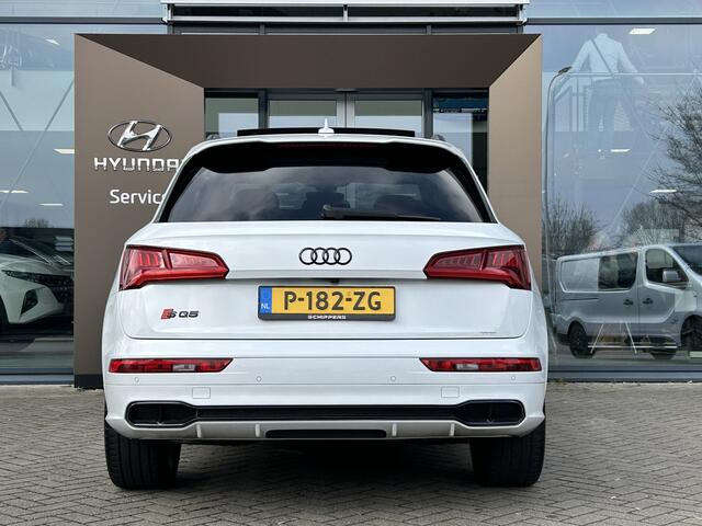 Audi Q5 3.0 TFSI SQ5 quattro Pro Line Plus | Quattro | Carbon | 20'' velgen | 354 PK | Trekhaak | Diamant stiksel bekleding |