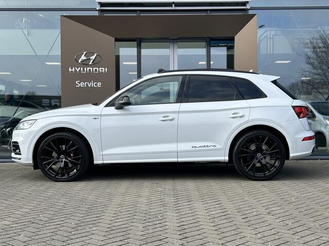 Audi Q5 3.0 TFSI SQ5 quattro Pro Line Plus | Quattro | Carbon | 20'' velgen | 354 PK | Trekhaak | Diamant stiksel bekleding |