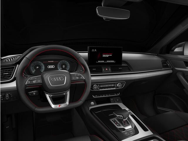 Audi Q5 S edition Competition 50 TFSI e 220 kW / 299 PK SU · Adaptieve Luchtvering · B&O Premium 3D · Lederen bekleding / Audi Sport rode stiksels · 21" LM Velgen