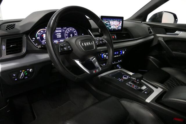 Audi Q5 55 TFSI e S edition Competition / S-line ex- & interieur / RS Seats / SQ5 Diffuser / Maxton Design Bodykit V.2 / Luchtvering / Elektr. verstelbare voorstoelen (links memory) / Bang & Olufsen Sound / Matrix LED / Head-up Display / Stoelverwarming / Apple C