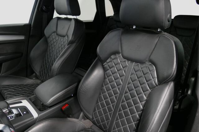 Audi Q5 55 TFSI e S edition Competition / S-line ex- & interieur / RS Seats / SQ5 Diffuser / Maxton Design Bodykit V.2 / Luchtvering / Elektr. verstelbare voorstoelen (links memory) / Bang & Olufsen Sound / Matrix LED / Head-up Display / Stoelverwarming / Apple C
