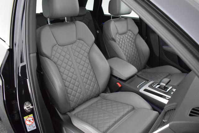 Audi Q5 55 TFSI e 368pk quattro 2x S-Line Luchtvering Head-Up B&O Keyless Virtual Cockpit Leder Panoramadak Navigatie