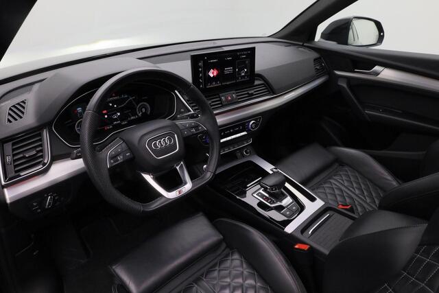 Audi Q5 Sportback 55 TFSI e 367 pk S-tronic S edition Competition | Panoramadak | Trekhaak | Fijnnappa leder | Luchtvering | Bang & Olufsen | Rondomzicht camera | Matrix LED