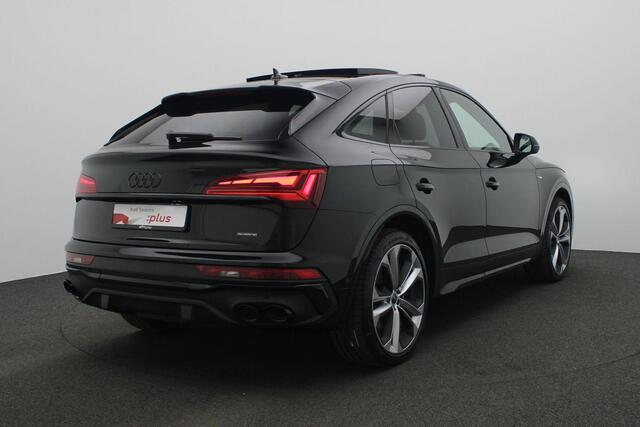 Audi Q5 Sportback 55 TFSI e 367 pk S-tronic S edition Competition | Panoramadak | Trekhaak | Fijnnappa leder | Luchtvering | Bang & Olufsen | Rondomzicht camera | Matrix LED