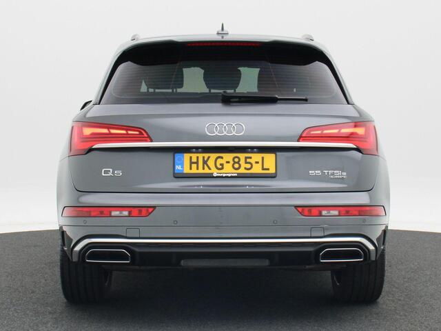 Audi Q5 55 TFSi e 367 Pk Automaat S-Line | Full LED | Trekhaak | Vulcano Leder | 20 Inch | Head-Up | Virtual Dashboard | 33.388 Km!!