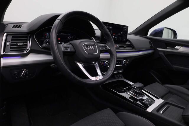 Audi Q5 50 TFSI e 299PK S-tronic S edition / S-Line | Pano | Matrix LED | Leder/alcantara | Camera | Navi | Stoelverwarming | ACC | Keyless