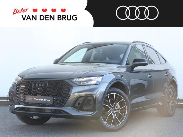 Audi Q5 Sportback 55 TFSI e S edition Competition 367pk S-tronic | Matrix LED | | Pano | 20" Velgen | Trekhaak | 360° camera | Keyless | Stoelverwarming | Adaptive Cruise | Dodehoekdetectie