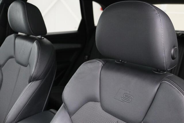 Audi Q5 50 TFSIe quattro S edition | Panoramadak | Trekhaak | Adaptive cruise | Massage | Luchtvering | Camera | Stoelverwarming | Carplay | Half leder | Virtual Cockpit | Audi Exclusive Lak