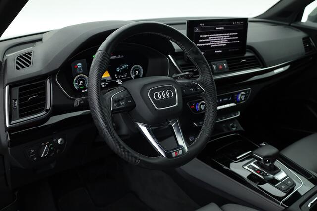 Audi Q5 Sportback 55 TFSI e S edition | District Groen | Luchtvering | HUD | Bang & Olufsen | 360cam |