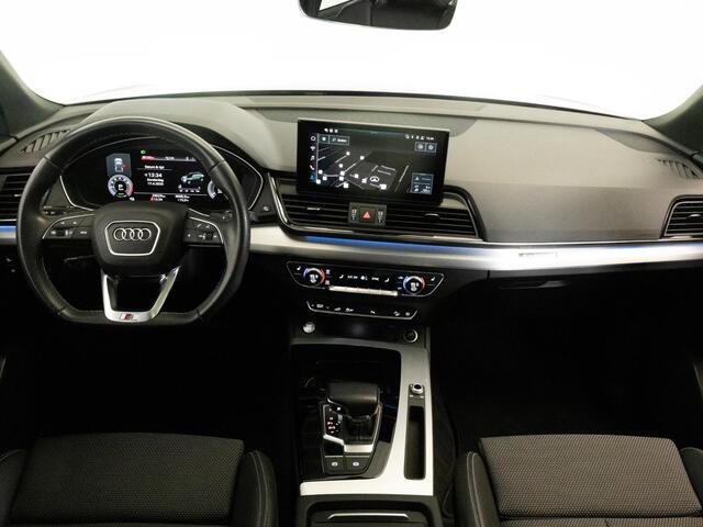 Audi Q5 S-Line 55 TFSI e 367 PK | Matrix LED | Panoramadak | Black Optiek | Keyless | Achteruitrijcamera |