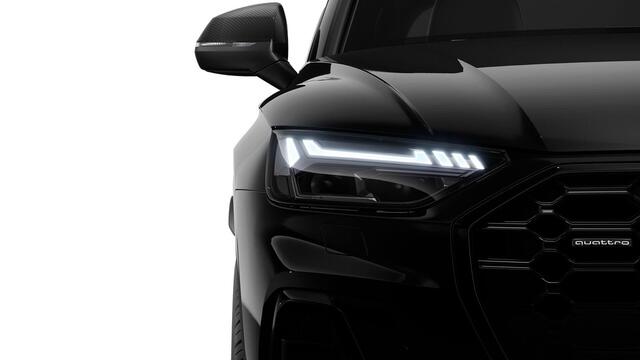Audi Q5 55 TFSI e S edition Competition | 367 PK | Trekhaak | Panoramadak | Luchtvering | Carbon stylingpakket | Oled achterlichten | B&O premium sound | Leder interieur |