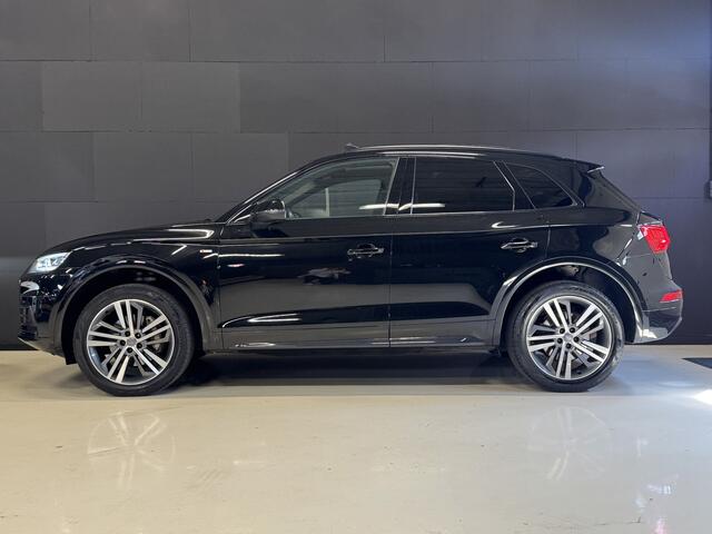 Audi Q5 2.0 TFSI quattro Sport S Line Black Edition 252 PK Automaat | Panoramadak | Elektr. trekhaak | Dealer onderhouden | Stoelverwarming | 20'' LMV