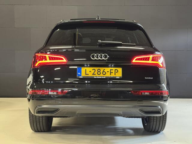 Audi Q5 2.0 TFSI quattro Sport S Line Black Edition 252 PK Automaat | Panoramadak | Elektr. trekhaak | Dealer onderhouden | Stoelverwarming | 20'' LMV