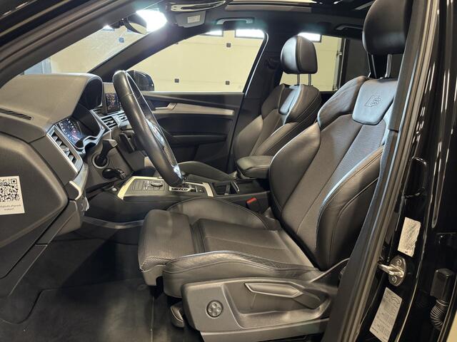 Audi Q5 2.0 TFSI quattro Sport S Line Black Edition 252 PK Automaat | Panoramadak | Elektr. trekhaak | Dealer onderhouden | Stoelverwarming | 20'' LMV
