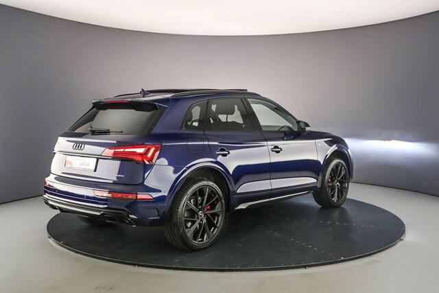 Audi Q5 55 TFSI e S Edition Comp. | Pano | B&O | Head Up | Trekhaak | Leder | 21 inch | Optiek Zwart | S Line | City / Tour |