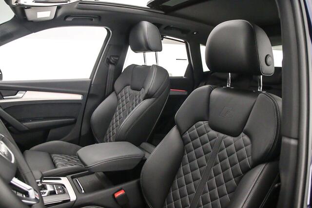 Audi Q5 55 TFSI e S Edition Comp. | Pano | B&O | Head Up | Trekhaak | Leder | 21 inch | Optiek Zwart | S Line | City / Tour |