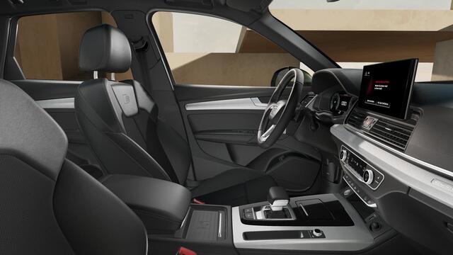 Audi Q5 S edition Competition 50 TFSI e 220 kW / 299 PK SU panoramadak, adaptive airsuspension, comfortsleutel, optiekpakket zwart plus, assistentiepakket parking