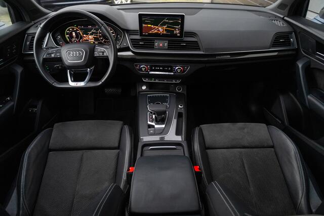 Audi Q5 55 TFSI e 367 pk Quattro Competition S-Line / Pano-Dak/ Lucht-Vering/ Keyless/ B&O-Sound/ Camera/ Matrix-LED/ Sport-Stoelen/ Stoel.Verw/ Carbon/ Adap.Cruise/ 21'' LMV