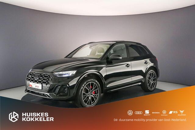 Audi Q5 55 TFSI e S Edition Comp. | Pano | B&O | Leder | 360Cam | Tour/City | Trekhaak | Stuur/Stoelverw. | Akoest.Glas |