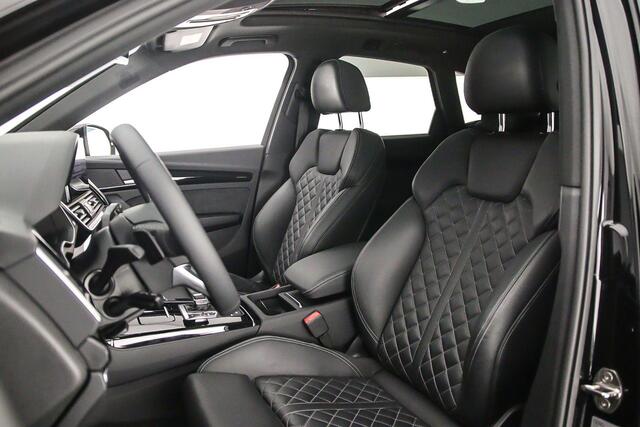 Audi Q5 55 TFSI e S Edition Comp. | Pano | B&O | Leder | 360Cam | Tour/City | Trekhaak | Stuur/Stoelverw. | Akoest.Glas |