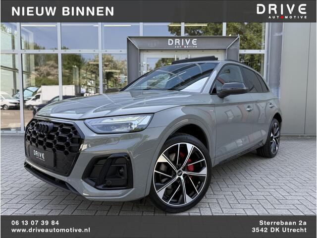 Audi Q5 55 TFSI e quattro S-Line Competition Quantum Grijs|Pano|B&O|Memory|Matrix|21"|