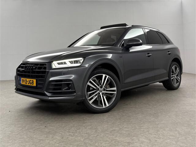 Audi Q5 2.0 TDI 191PK S-line Quattro | Grijs Kenteken | VAN | 191PK Automaat Pano Clima Carplay Bang&Olufsen Virtual Leder LED Memory-Seat Navi 20"LMV Trekhaak