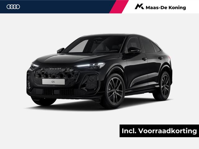 Audi Q5 Sportback 2.0 TFSI e-hybrid quattro S edition 299 PK · 20" LM Velgen · Adaptieve luchtvering · Tech plus · Glazen panoramadak