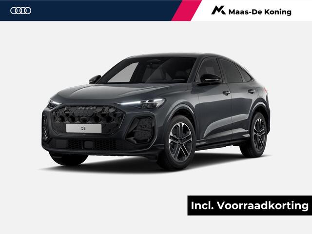 Audi Q5 Sportback 2.0 TFSI e-hybrid quattro S edition 299 PK · Adaptieve luchtvering · Trekhaak elek. wegklapbaar · Glazen panoramadak · Tech plus