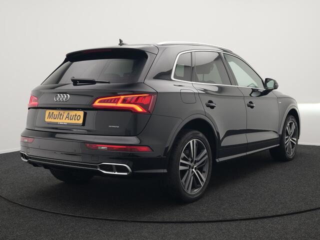 Audi Q5 55 TFSI e Quattro S Line Plug In Hybrid 367pk PHEV | Adaptive Cruise | Alcantara Sportstoelen Massage | 20"L.M | Keyless | DAB | Navi | Stoelverwarming | El. Achterklep |
